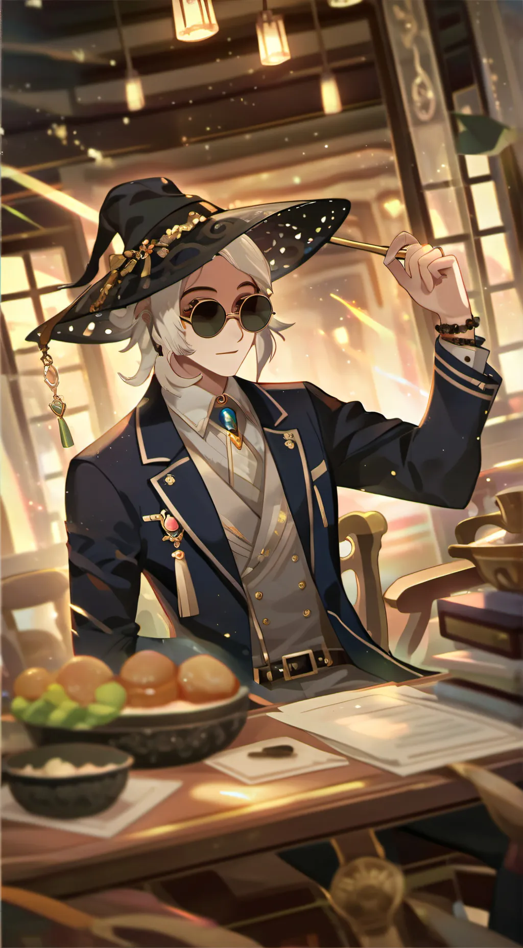 ai character: 𝐂𝐋(𝘊𝘈𝘛)✨ background