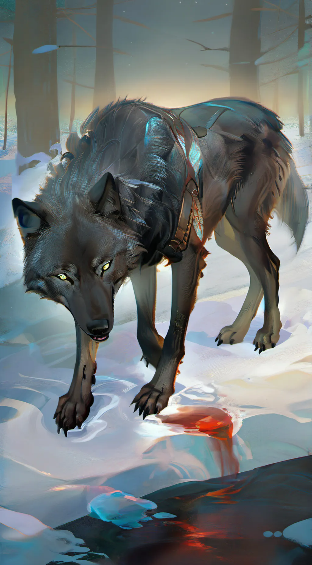 ai character: Cotis  background