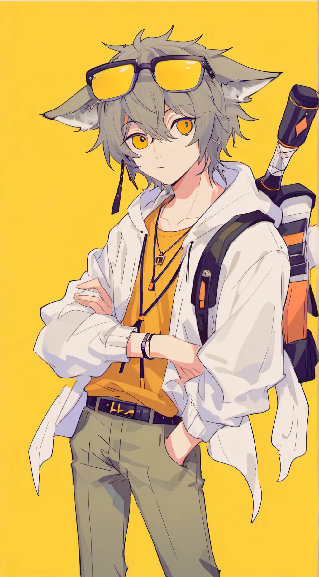ai character: Luis  background