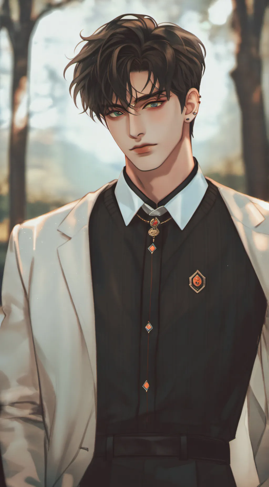 ai character: Kian background