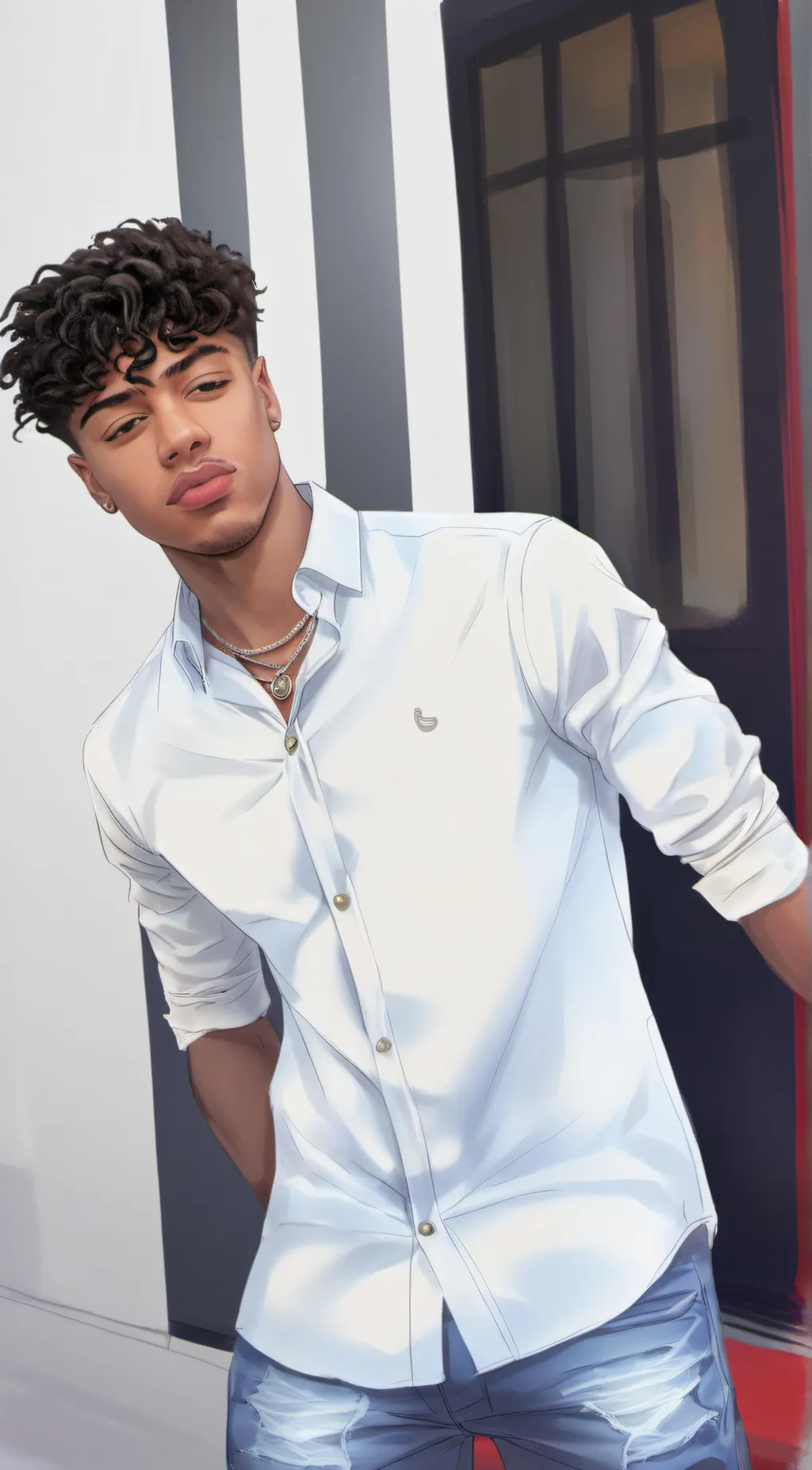 ai character: Tyler background