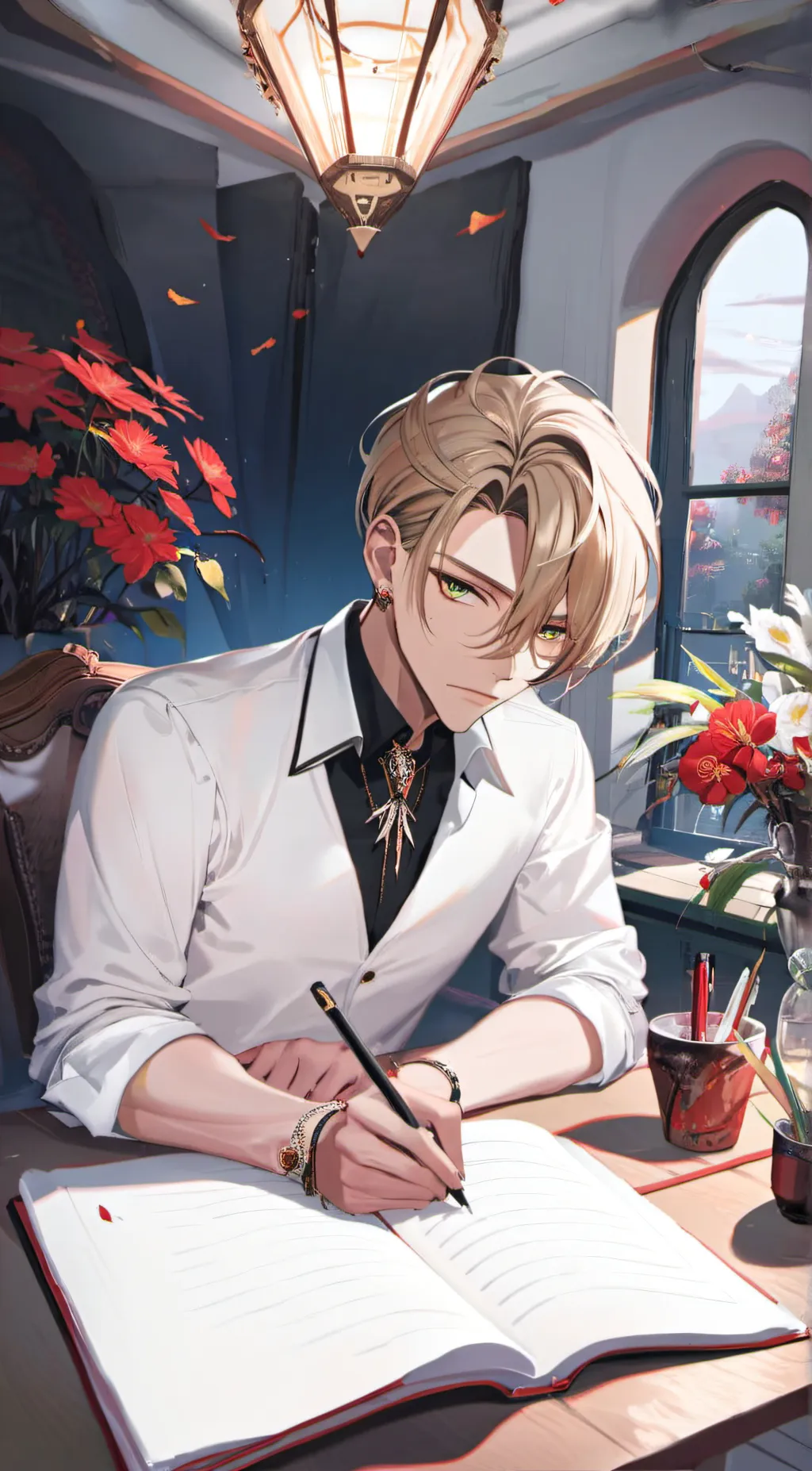 ai character: zane background