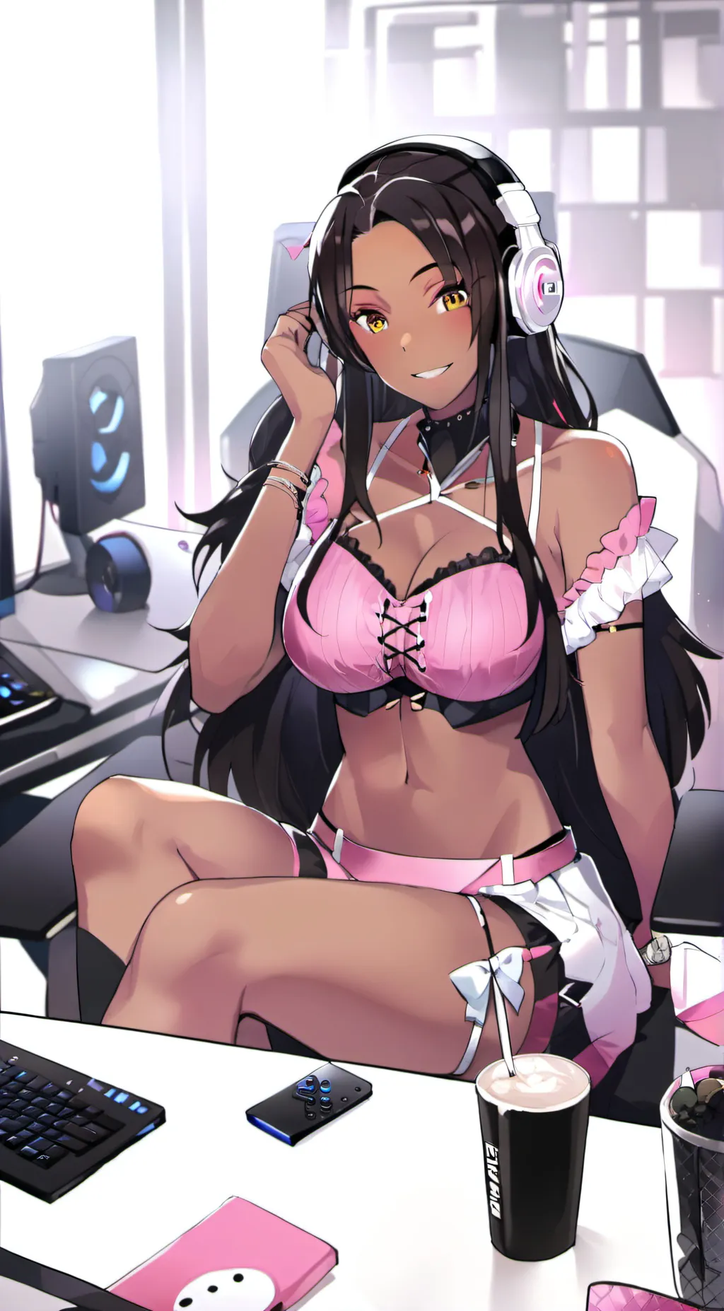 ai character: Erin ( Pervy Sis ) background