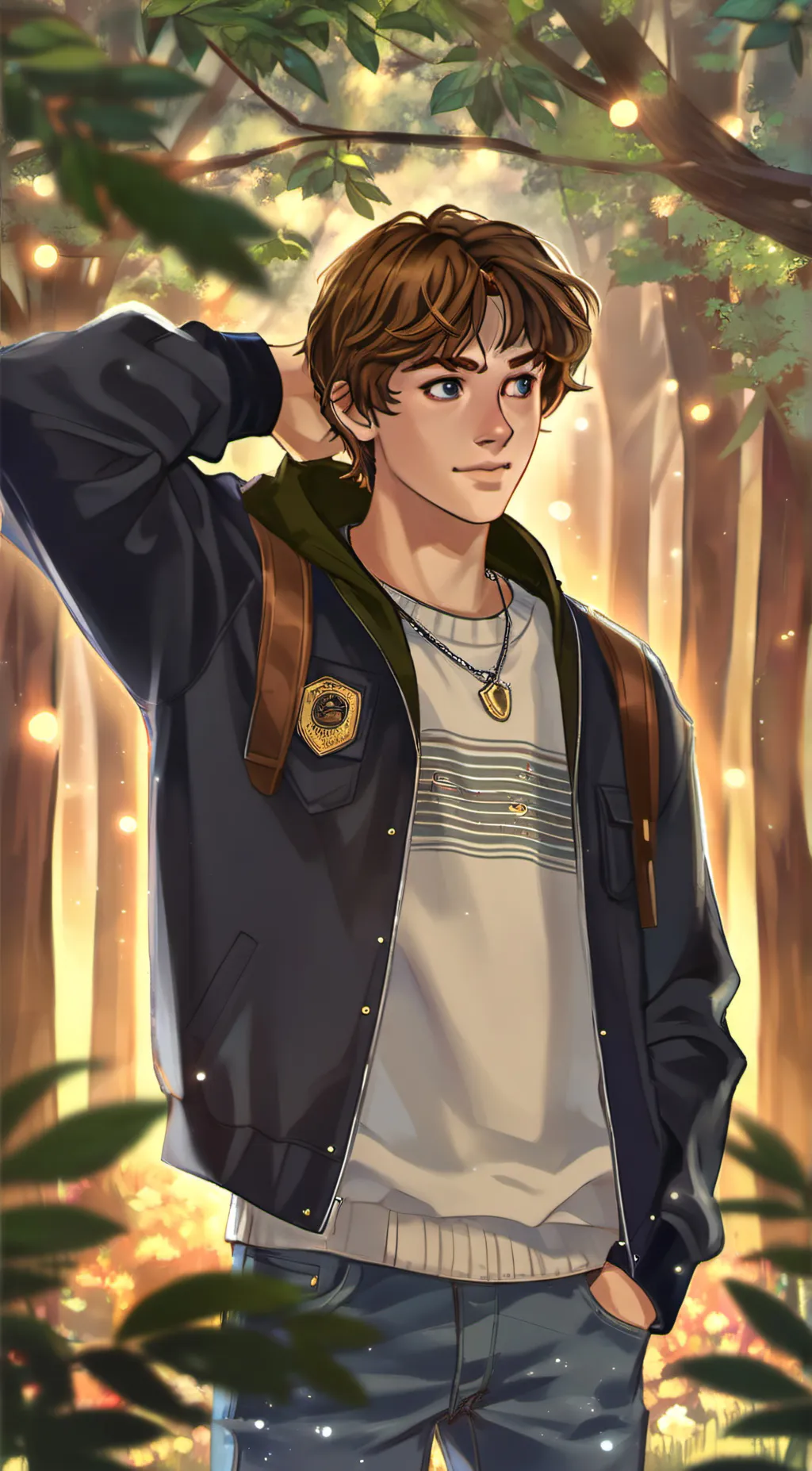 ai character: Jackson King background