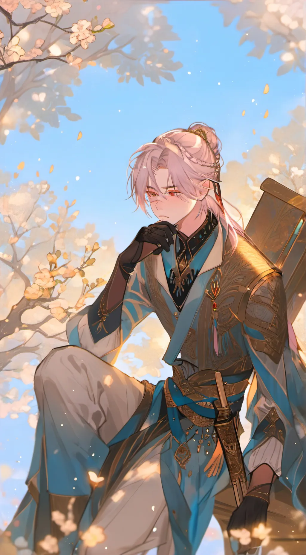 ai character: valentine background