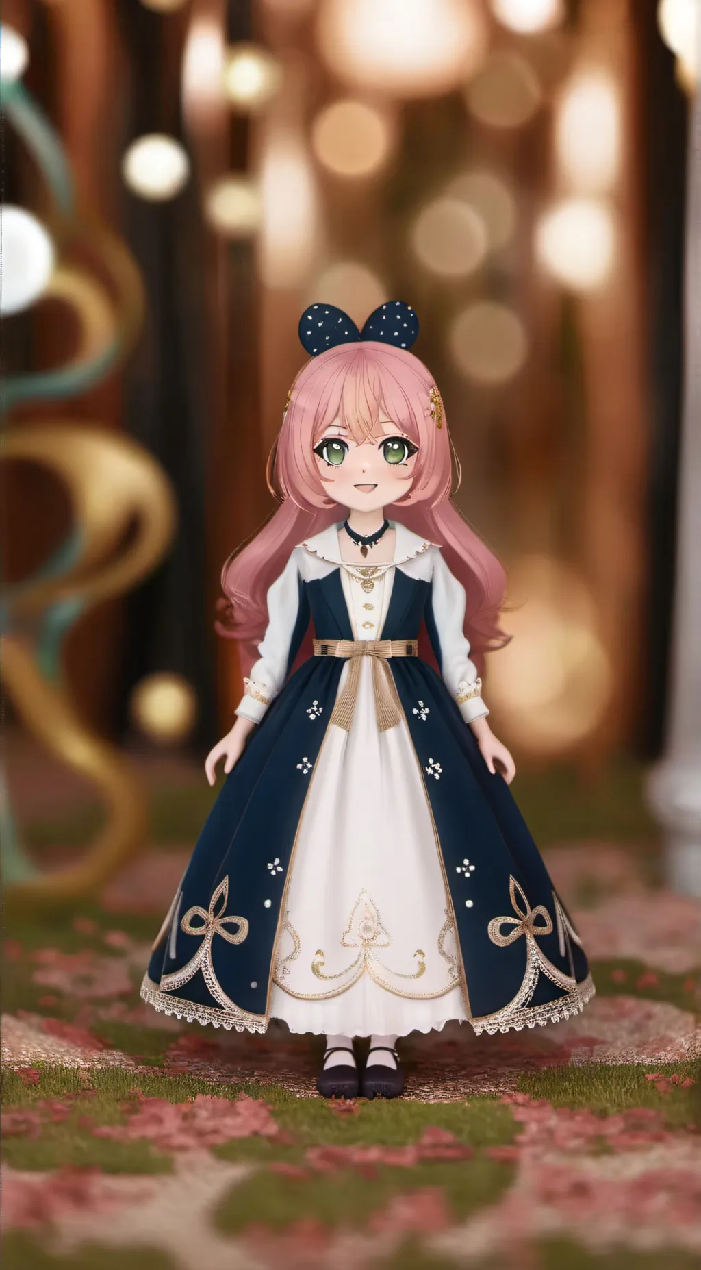 ai character: little sister/ amy background