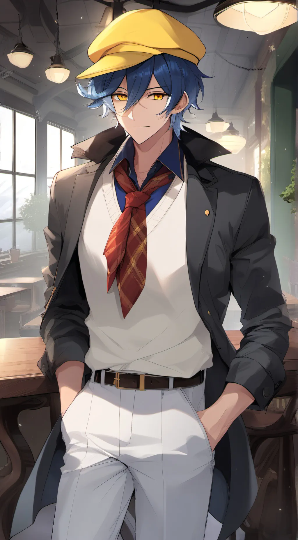 ai character: Wally darling  background