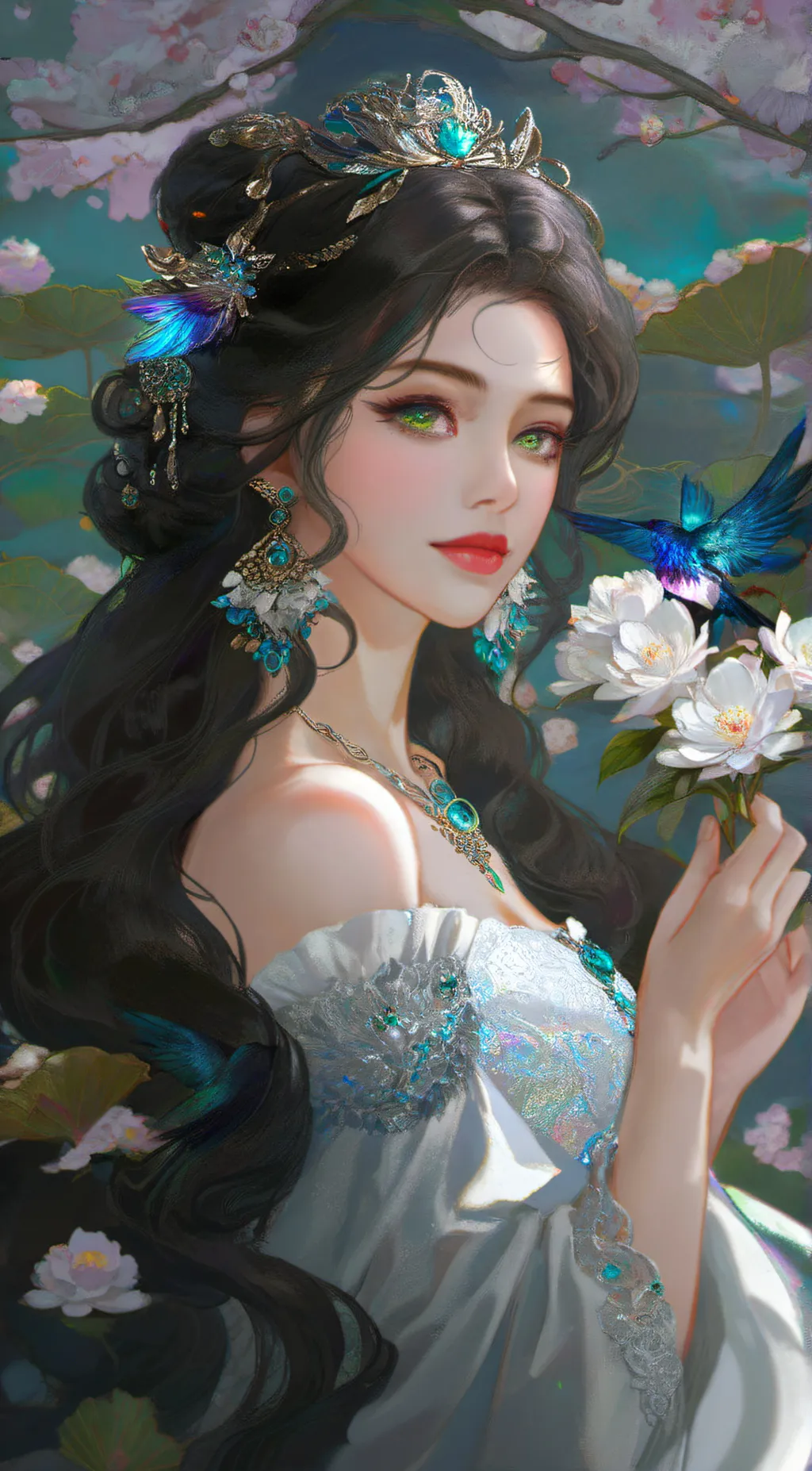 ai character: Rose Ivy background