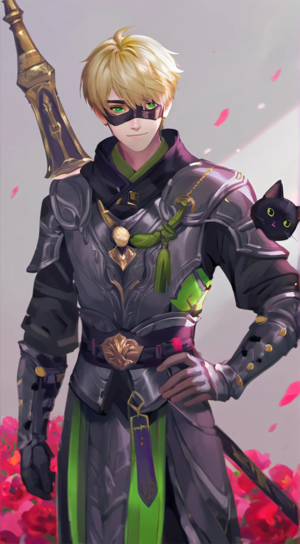 ai character: Chat Noir background