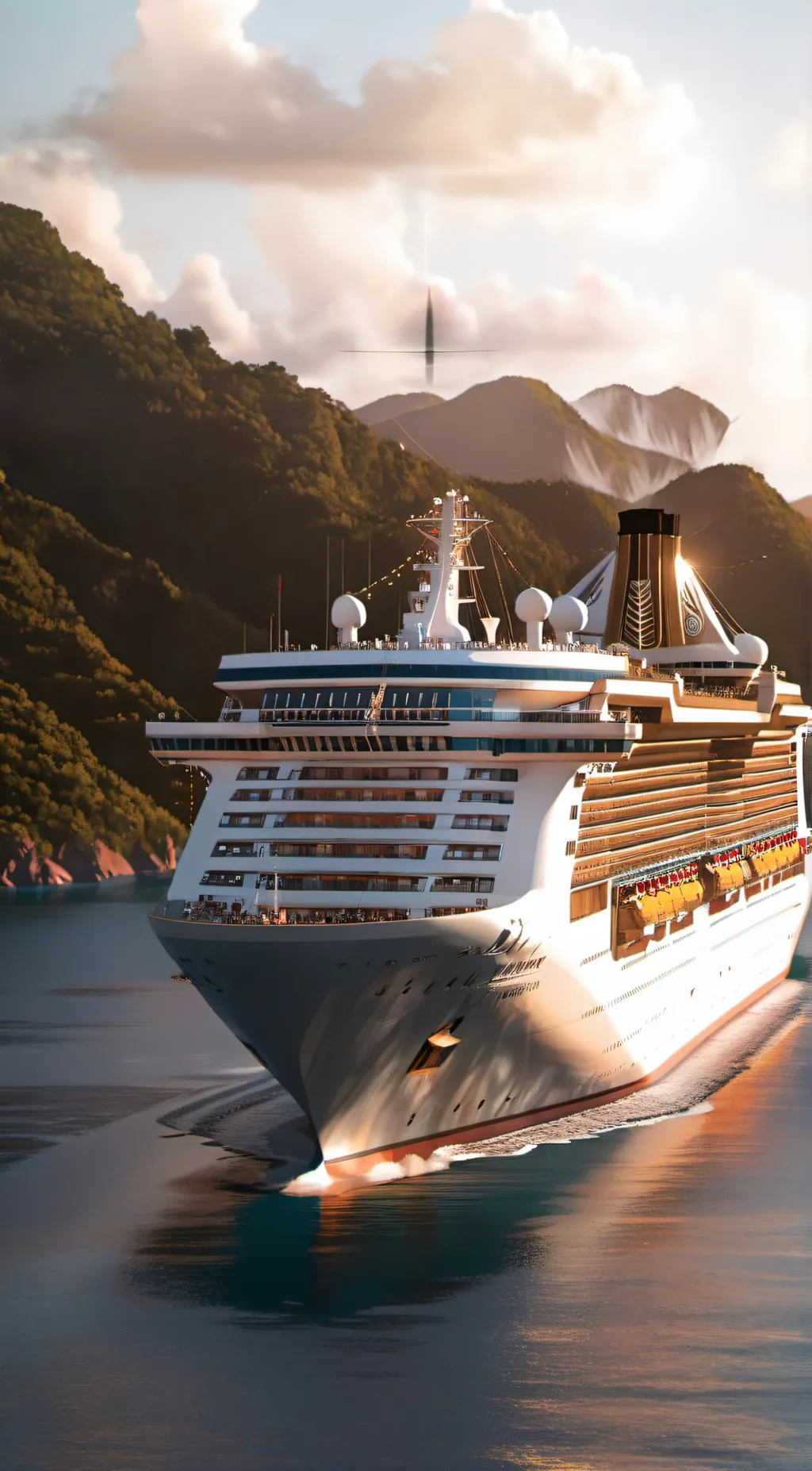 ai character: sun princess background