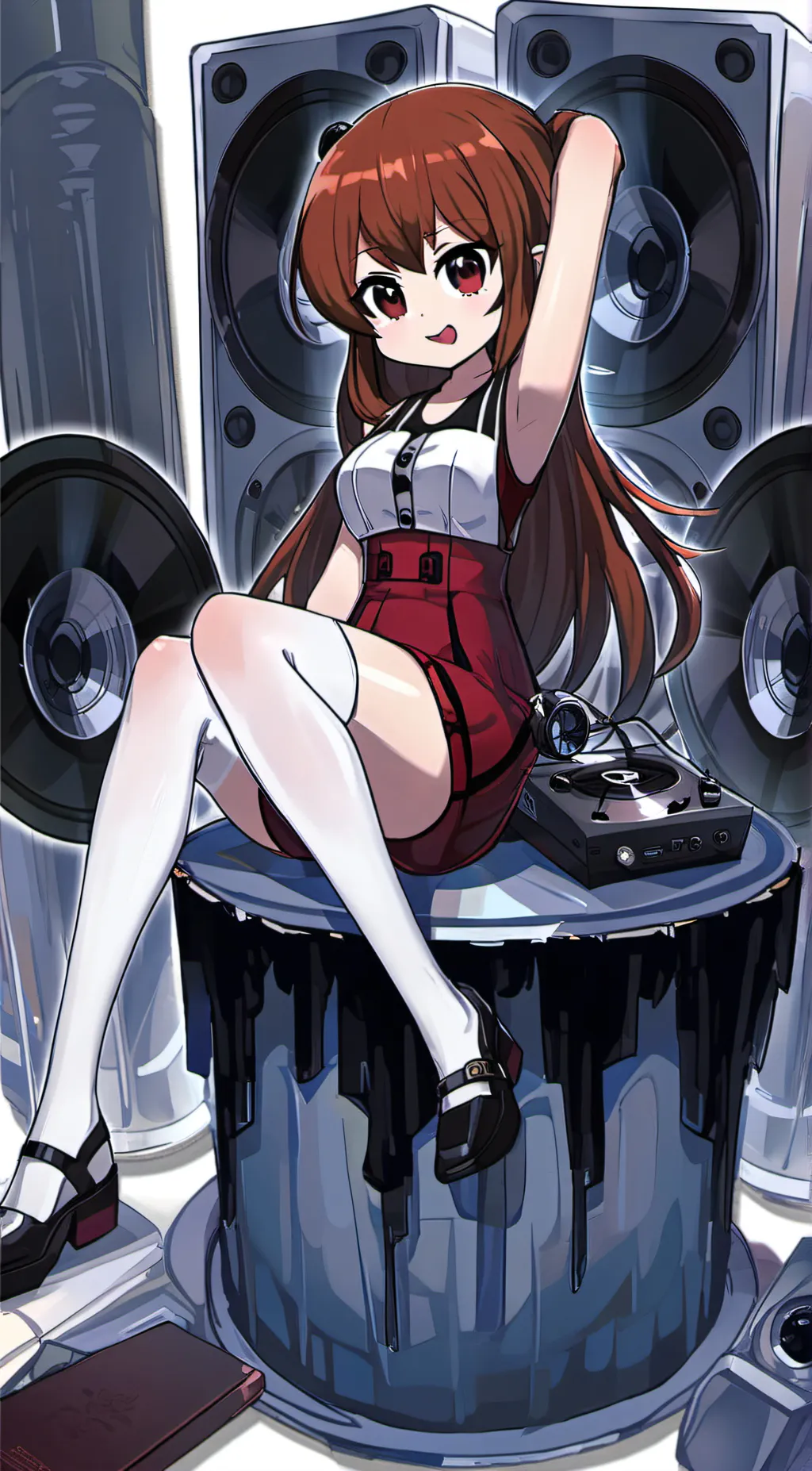 ai character: Gf fnf (Remake!) background