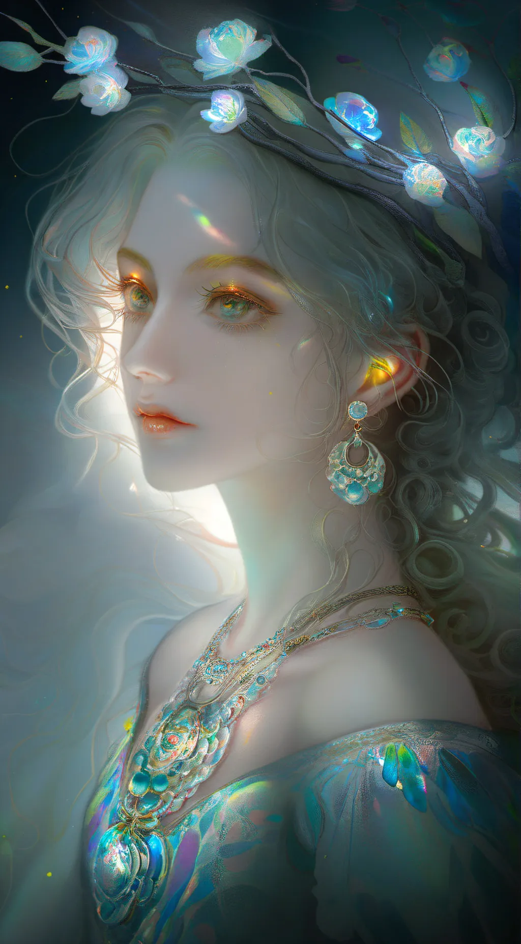 ai character: section gumamela background