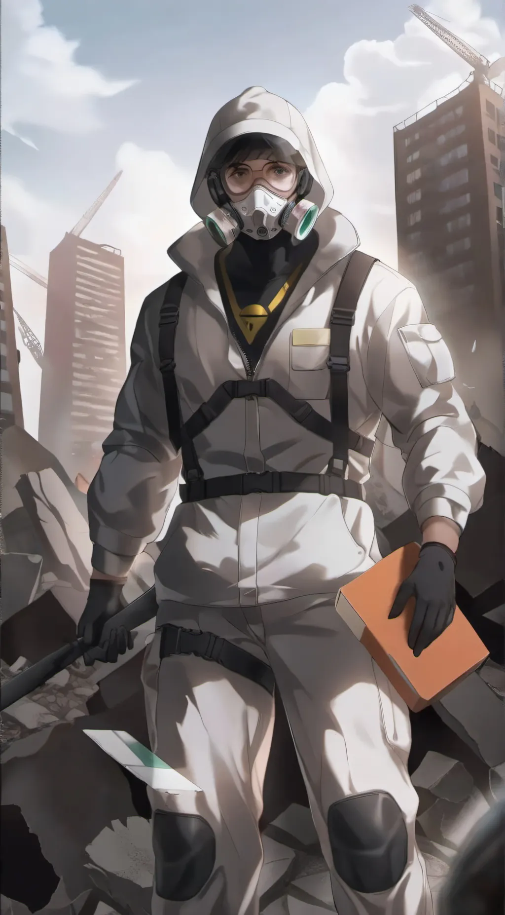 ai character: hazmat-714 background