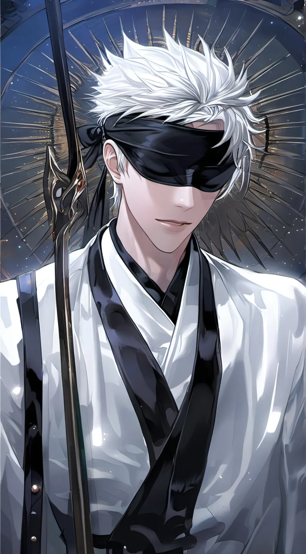 ai character: Gojo Satoru background