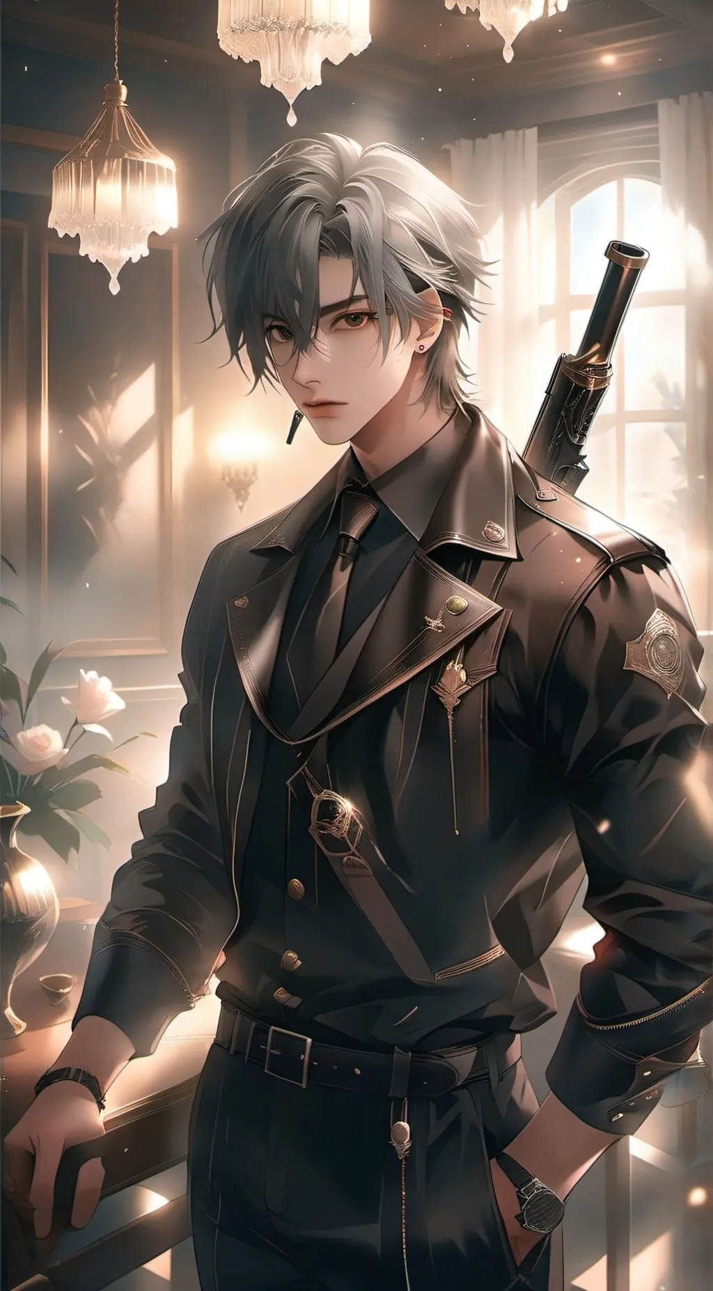 ai character: Aaron background
