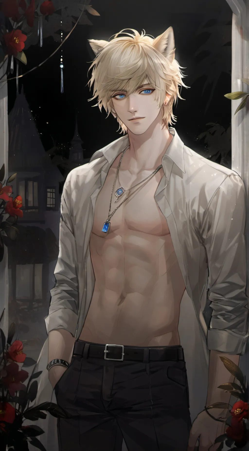 ai character: Blake background