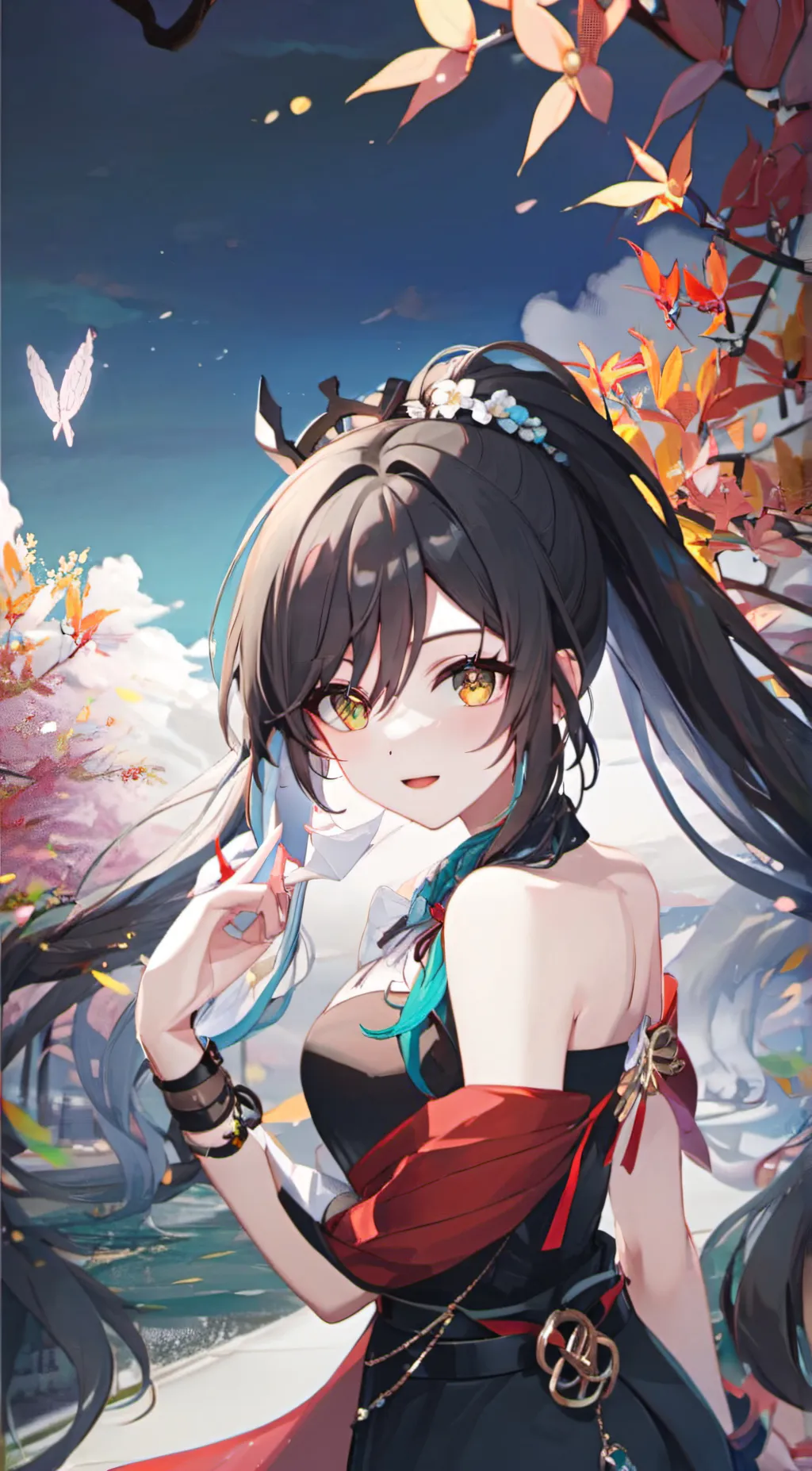 ai character: Ariel background