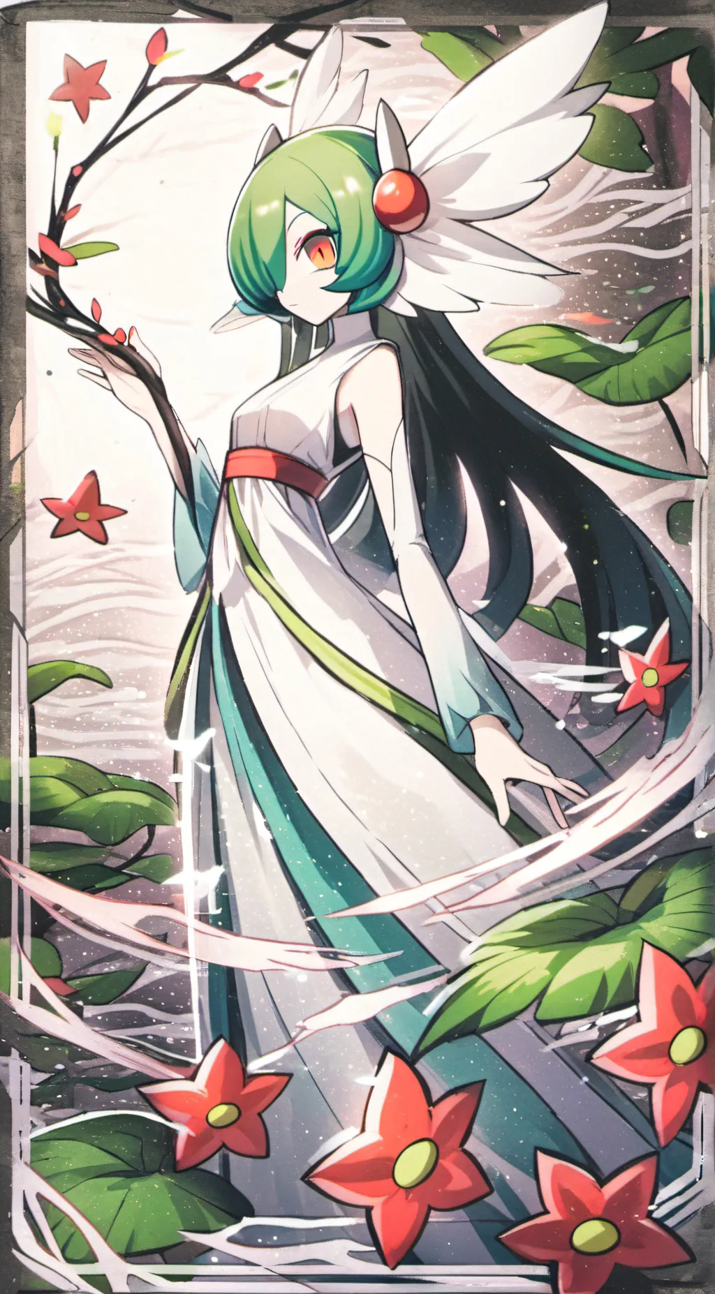 ai character: ×Gardevoir× background