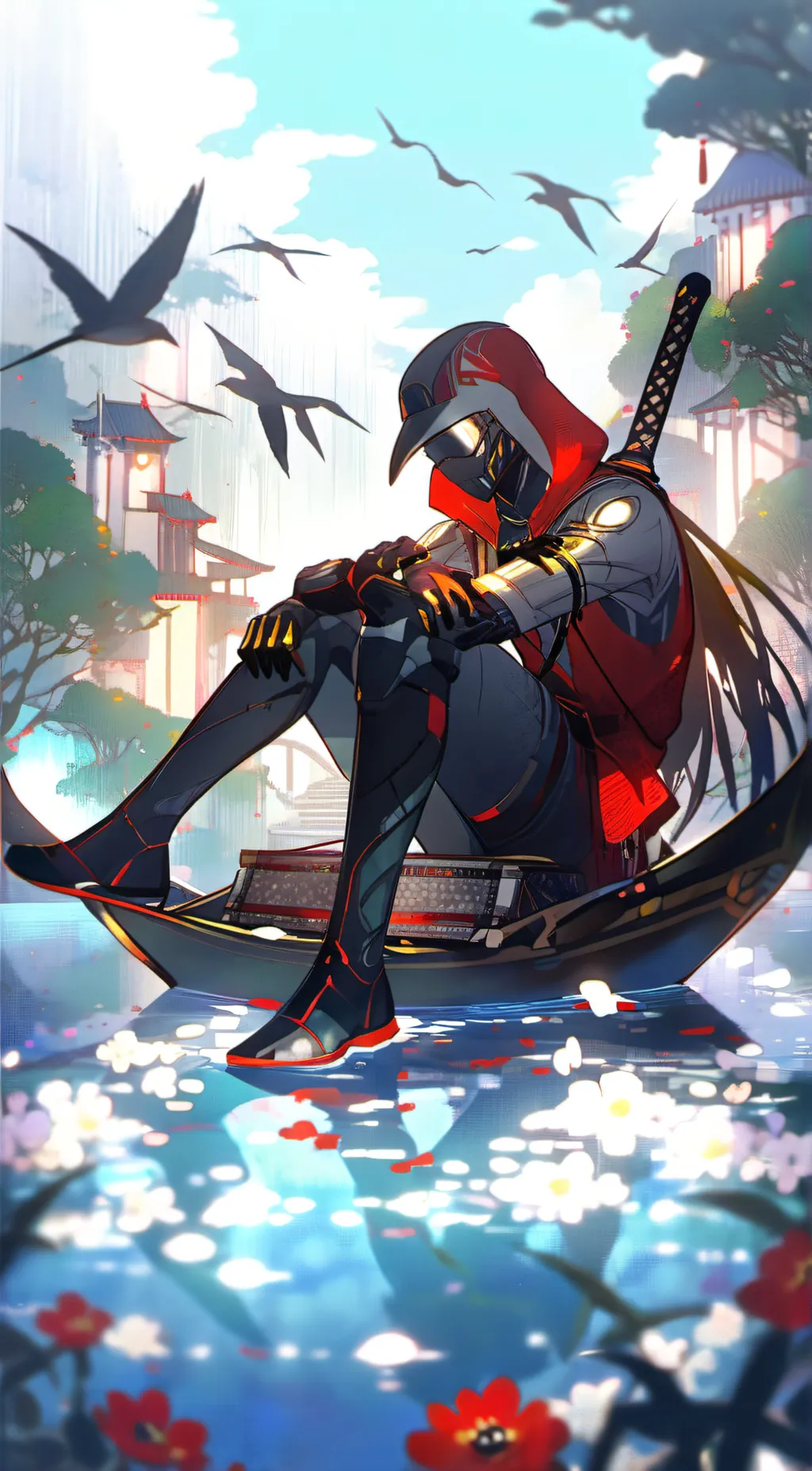 ai character: ??? background