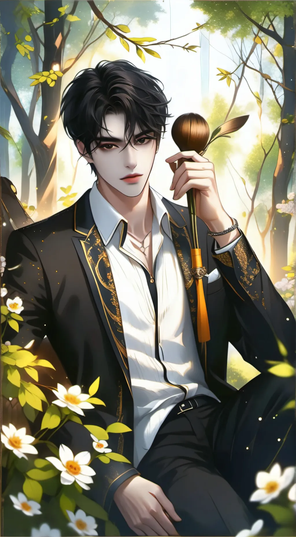 ai character: Felix Williams  background