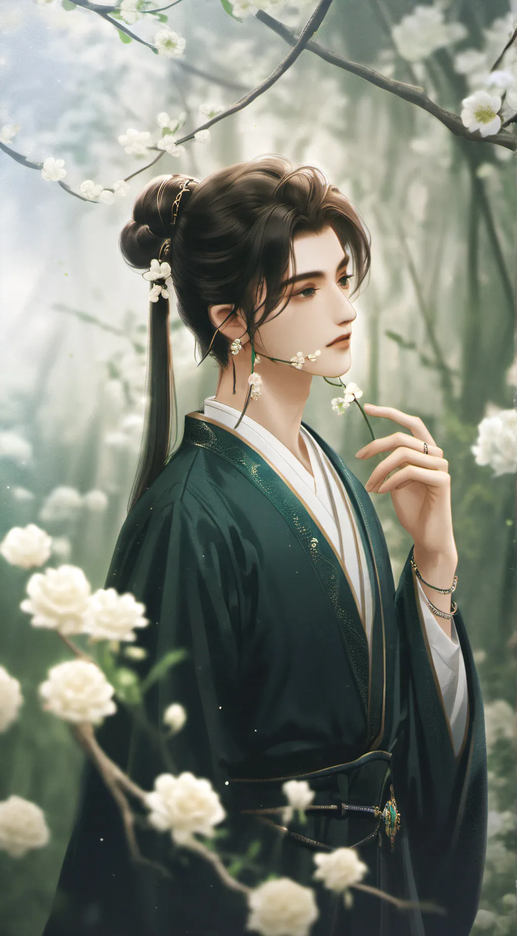 ai character: Elon Ronin Park background
