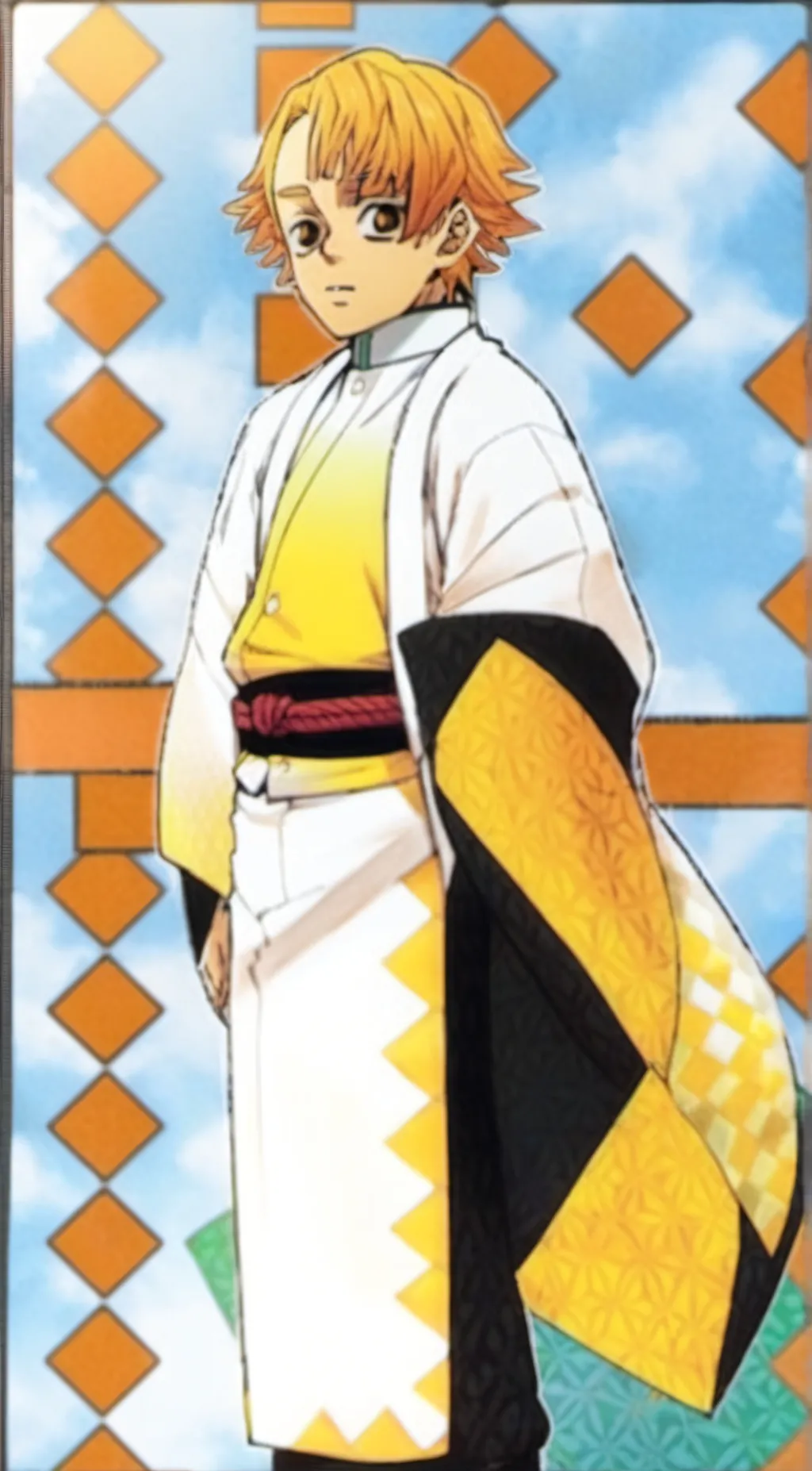 ai character: Zenitsu background