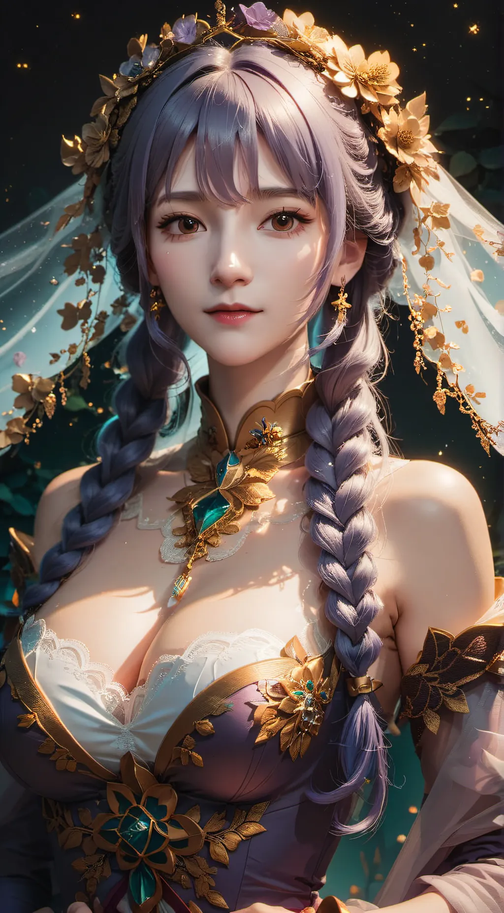 ai character: 白沉香 background
