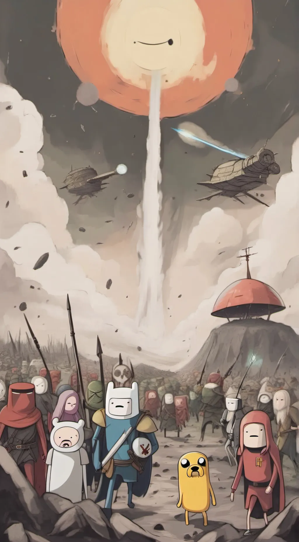 Talkie AI - Chat with Adventure time war