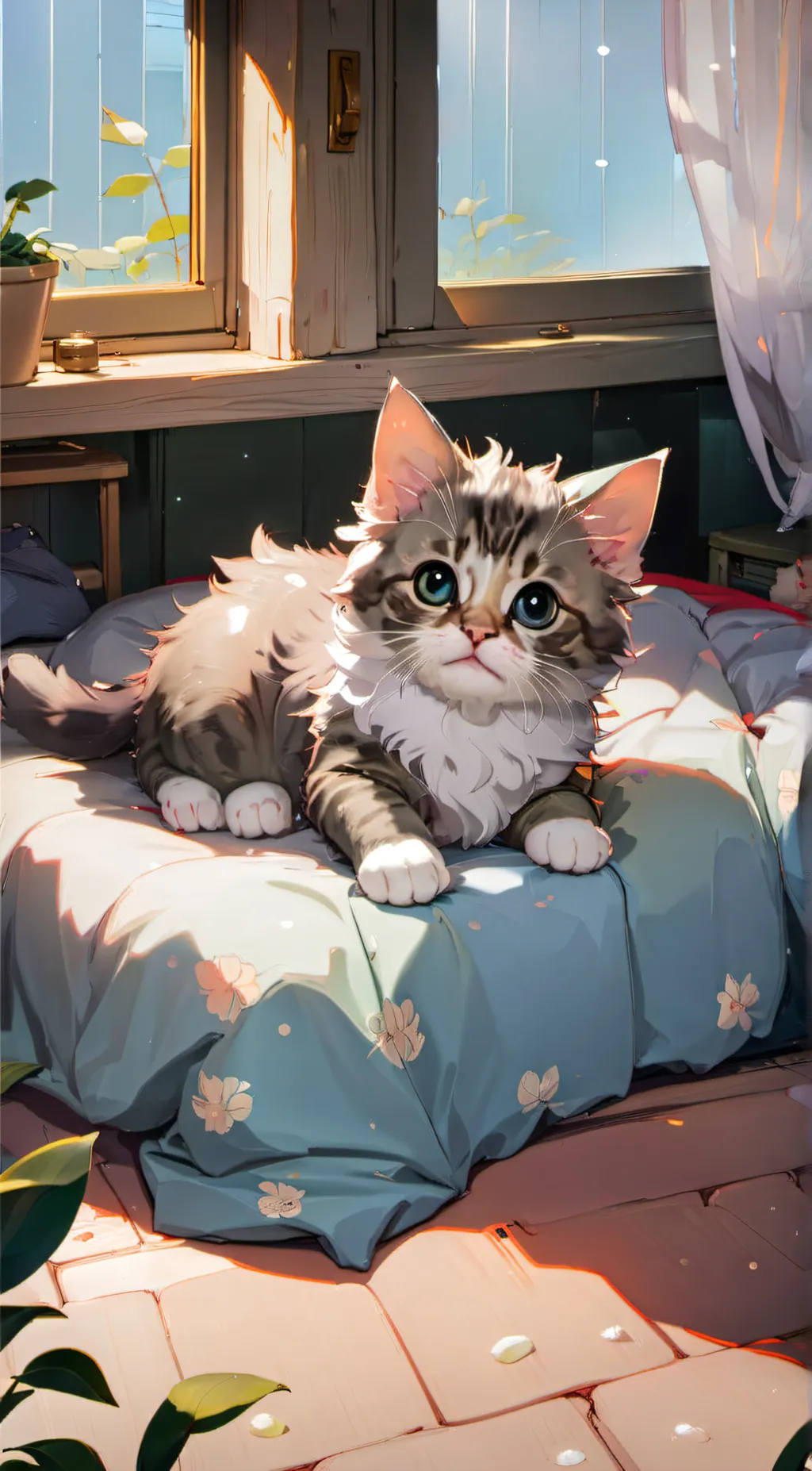 ai character: Millie✌️ background
