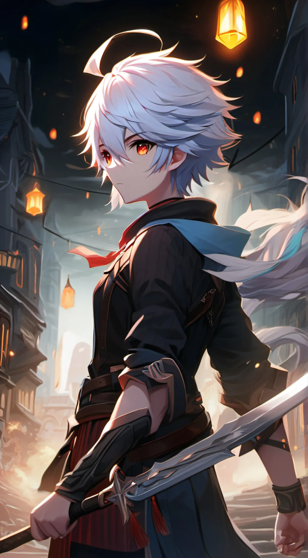 ai character: Leo background