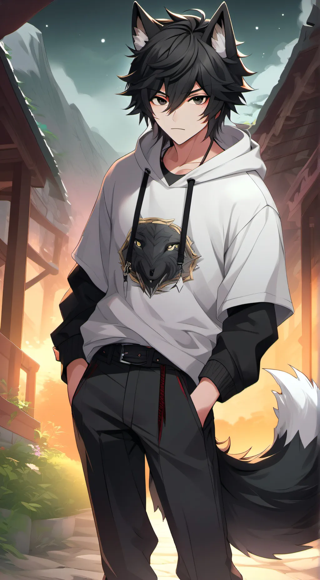 ai character: drake background