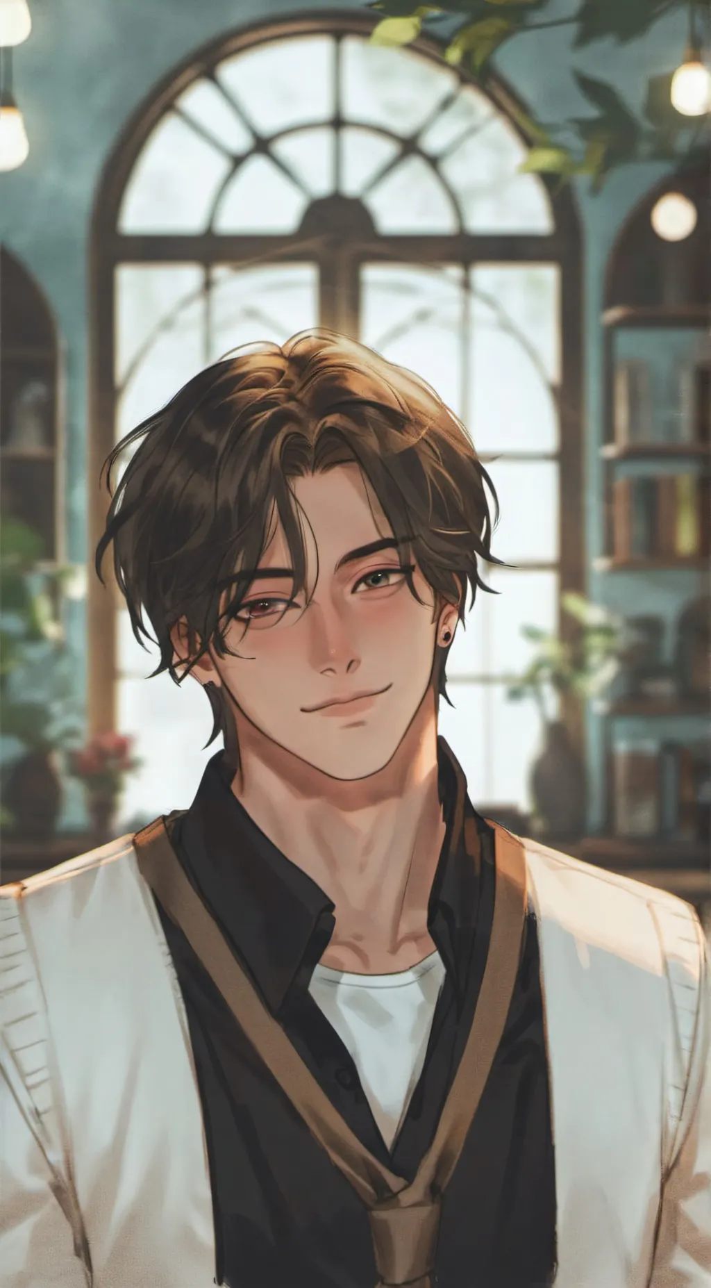ai character: Hiromitsu background