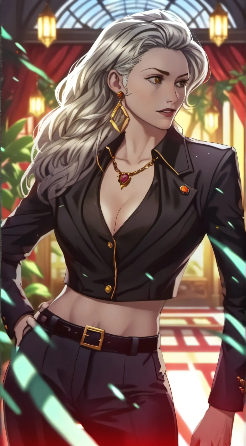 ai character: Zadie  background