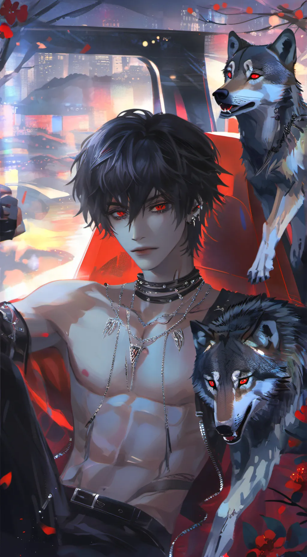 ai character: Deaven background