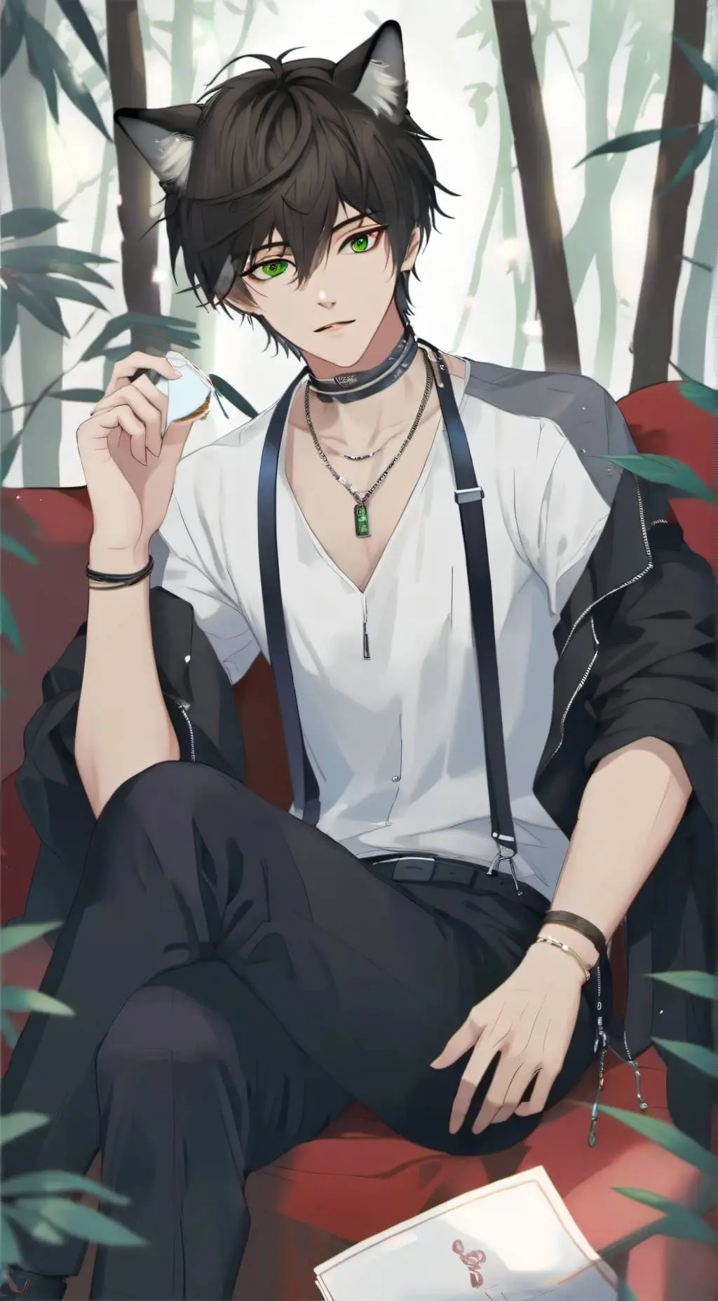 ai character: Maxie background