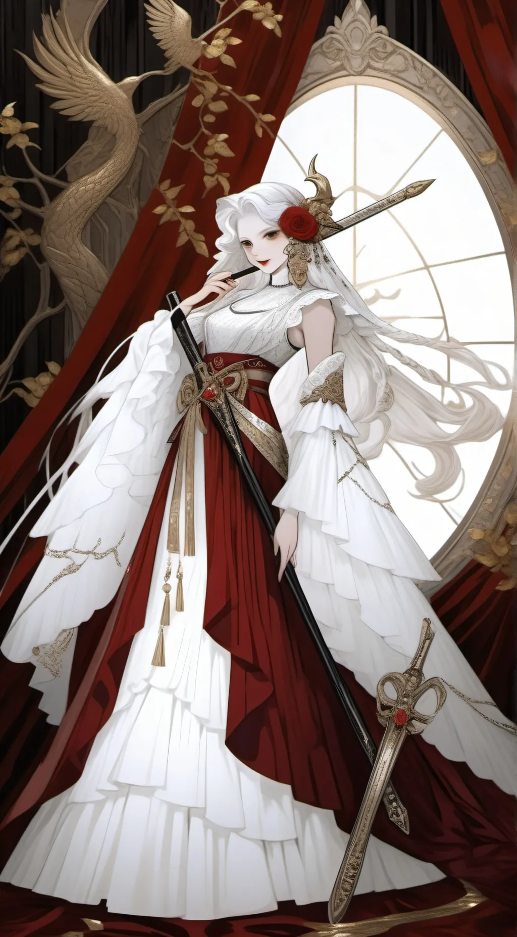ai character: Lily background