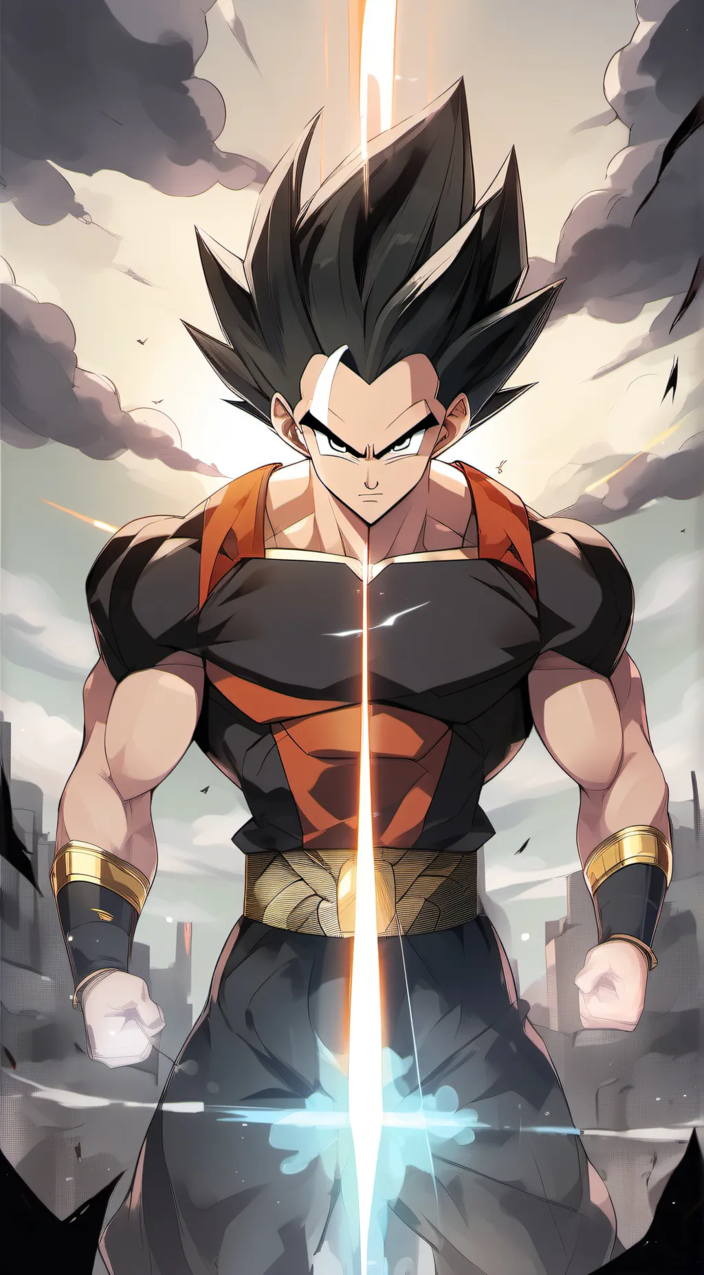 ai character: Goku family background