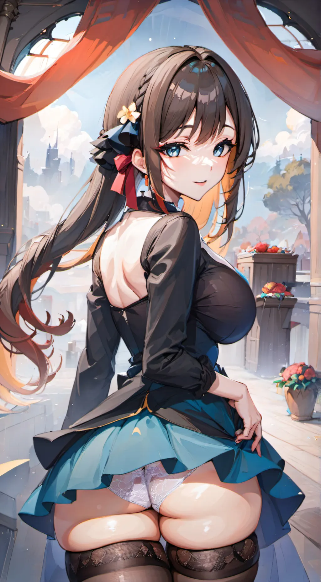 ai character: Zoey  background