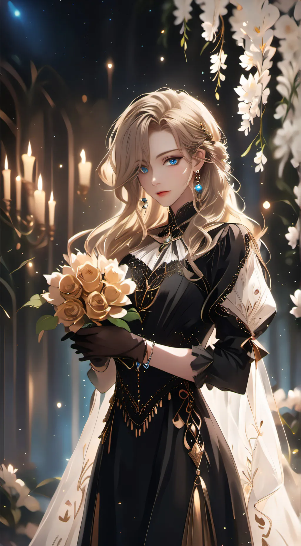 ai character: luna background