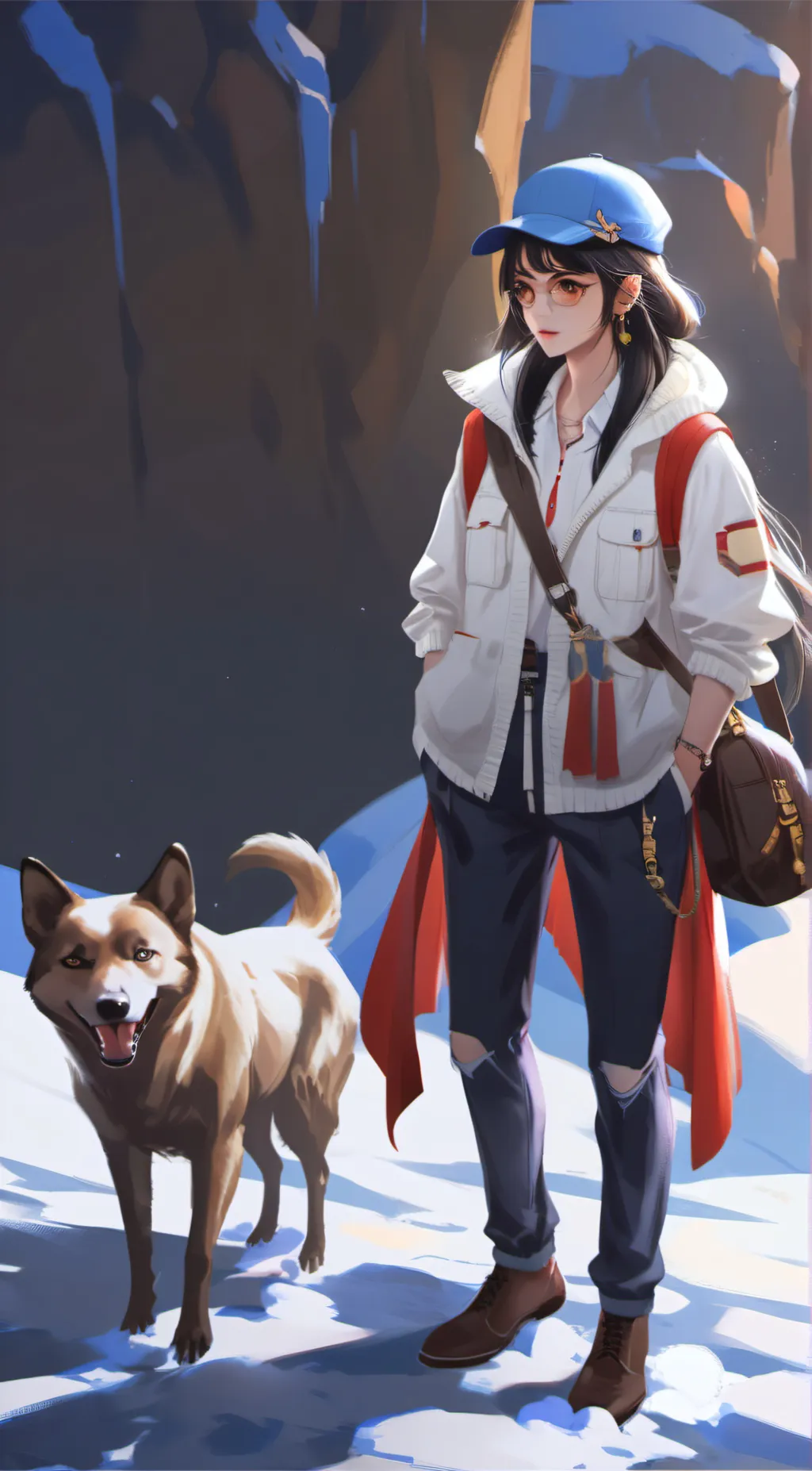 ai character: vapire background