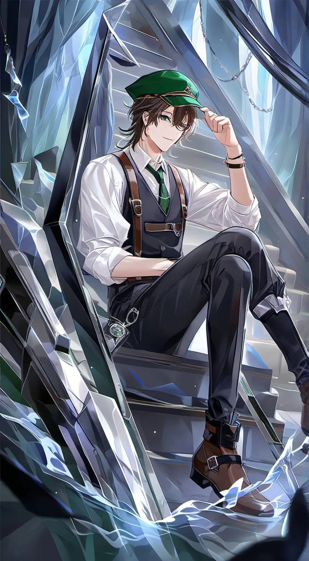 ai character: bambi  background