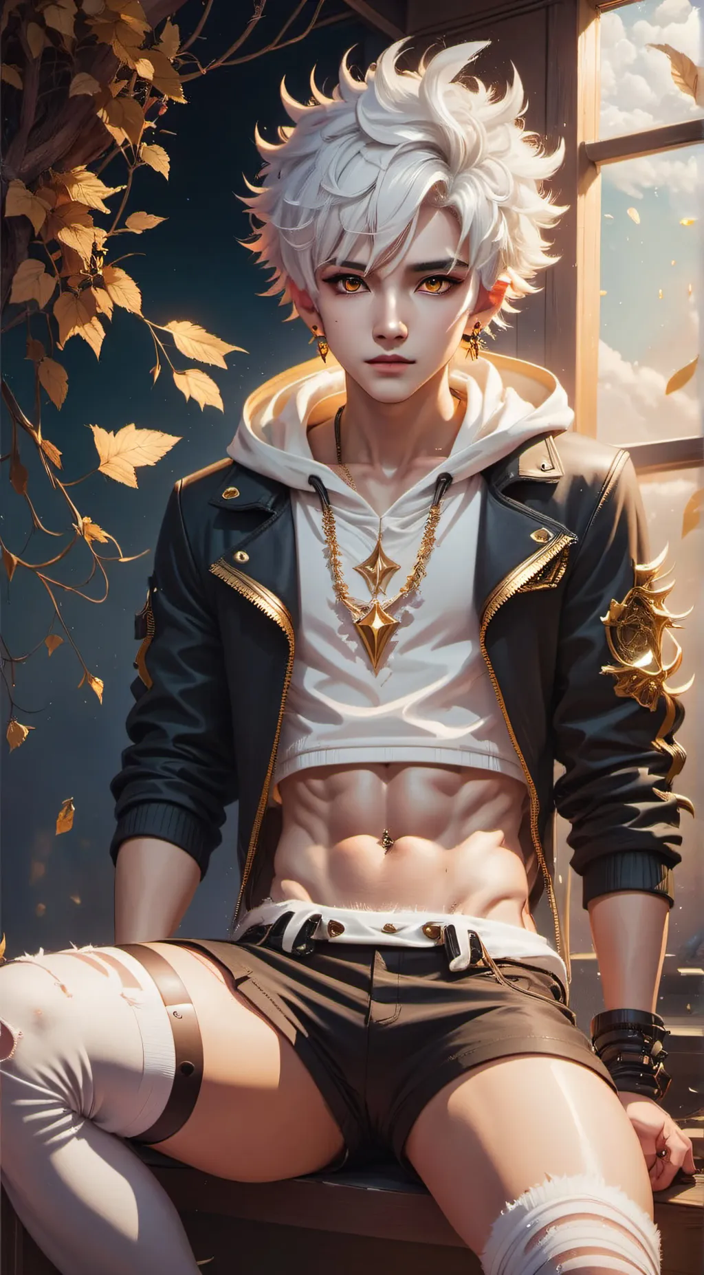 ai character: Maxie background