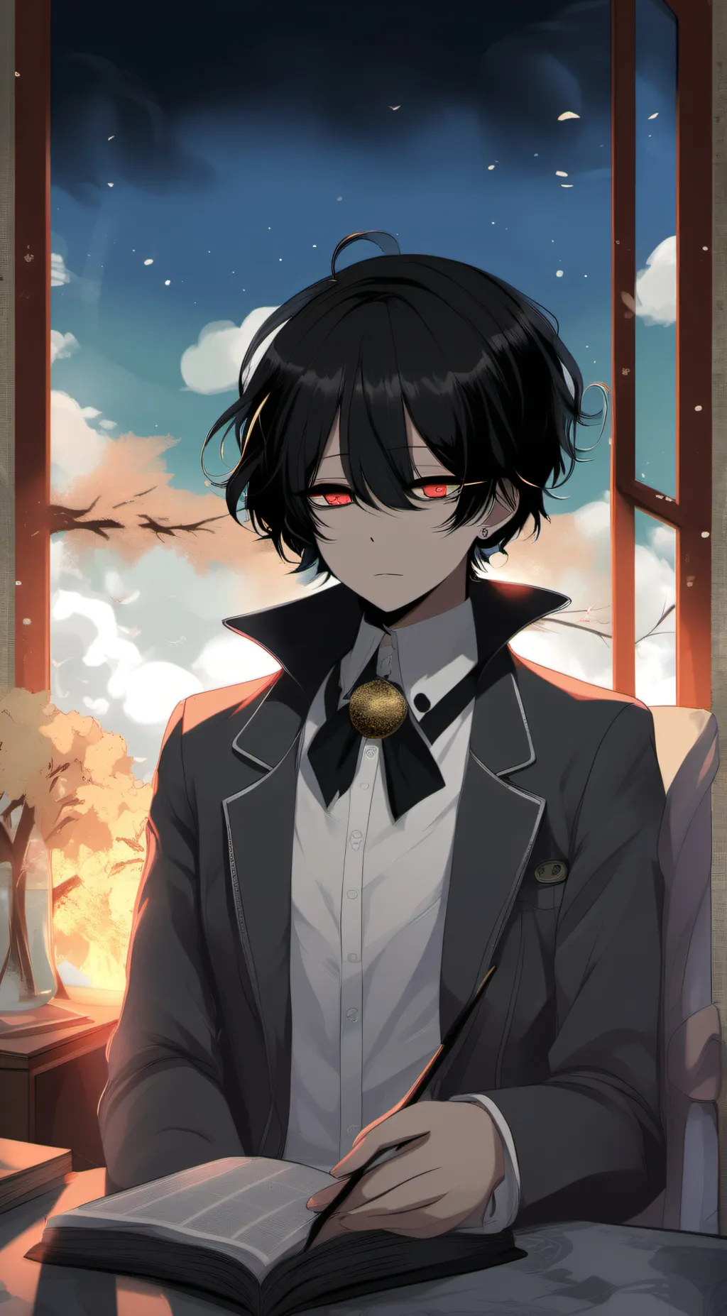 ai character: Benjamin background
