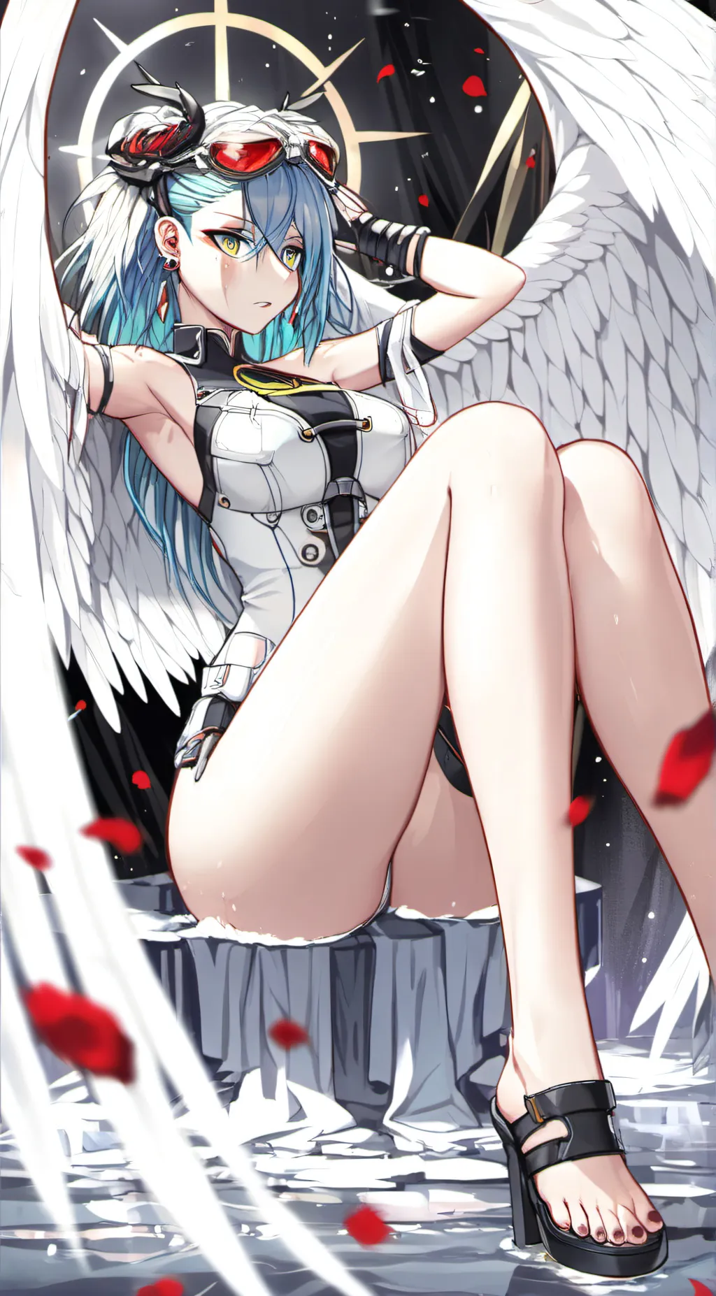 ai character: Angle background
