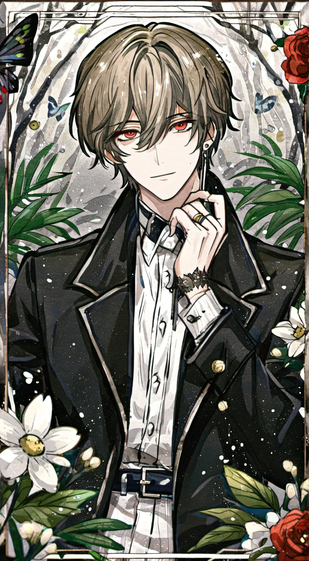 ai character: koki background