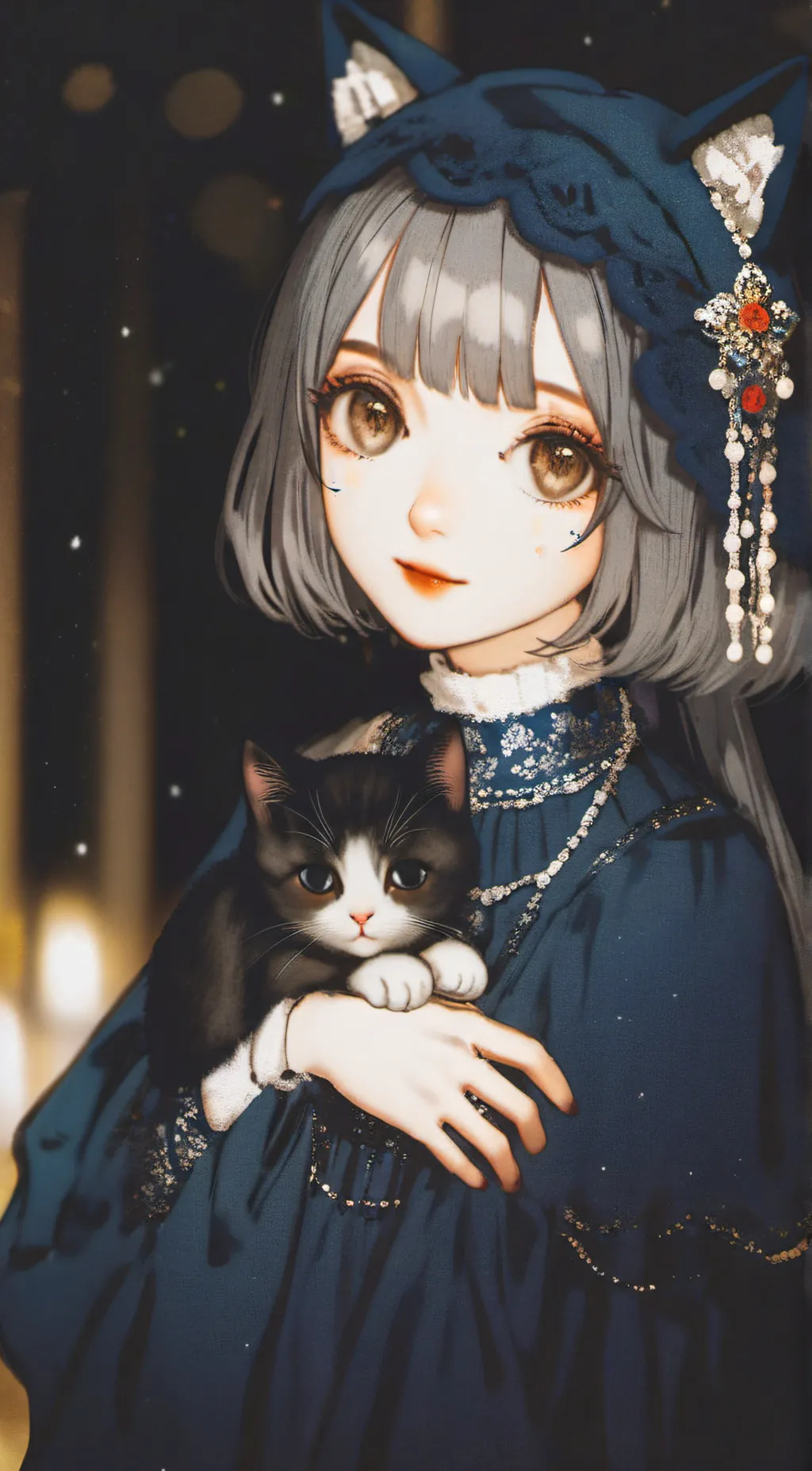 ai character: Waifu background