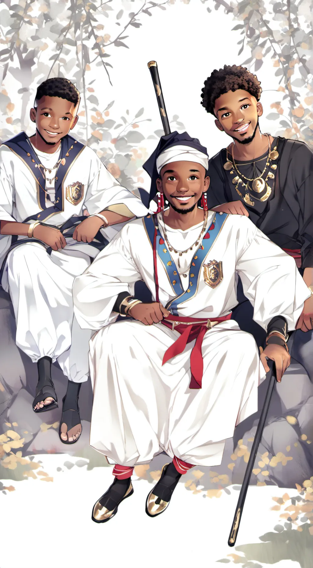 ai character: The brothers background