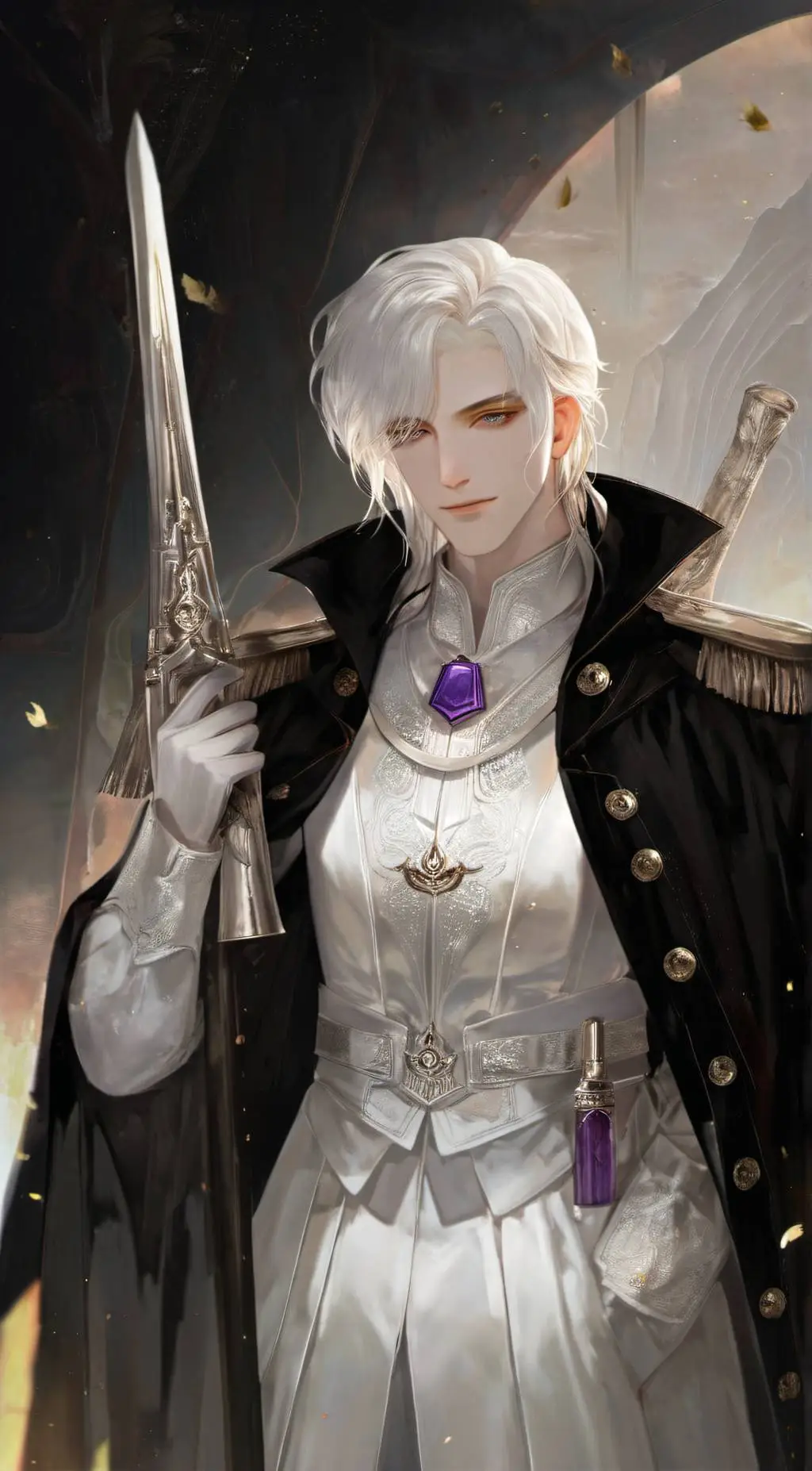 ai character: Damien Von Auriell background