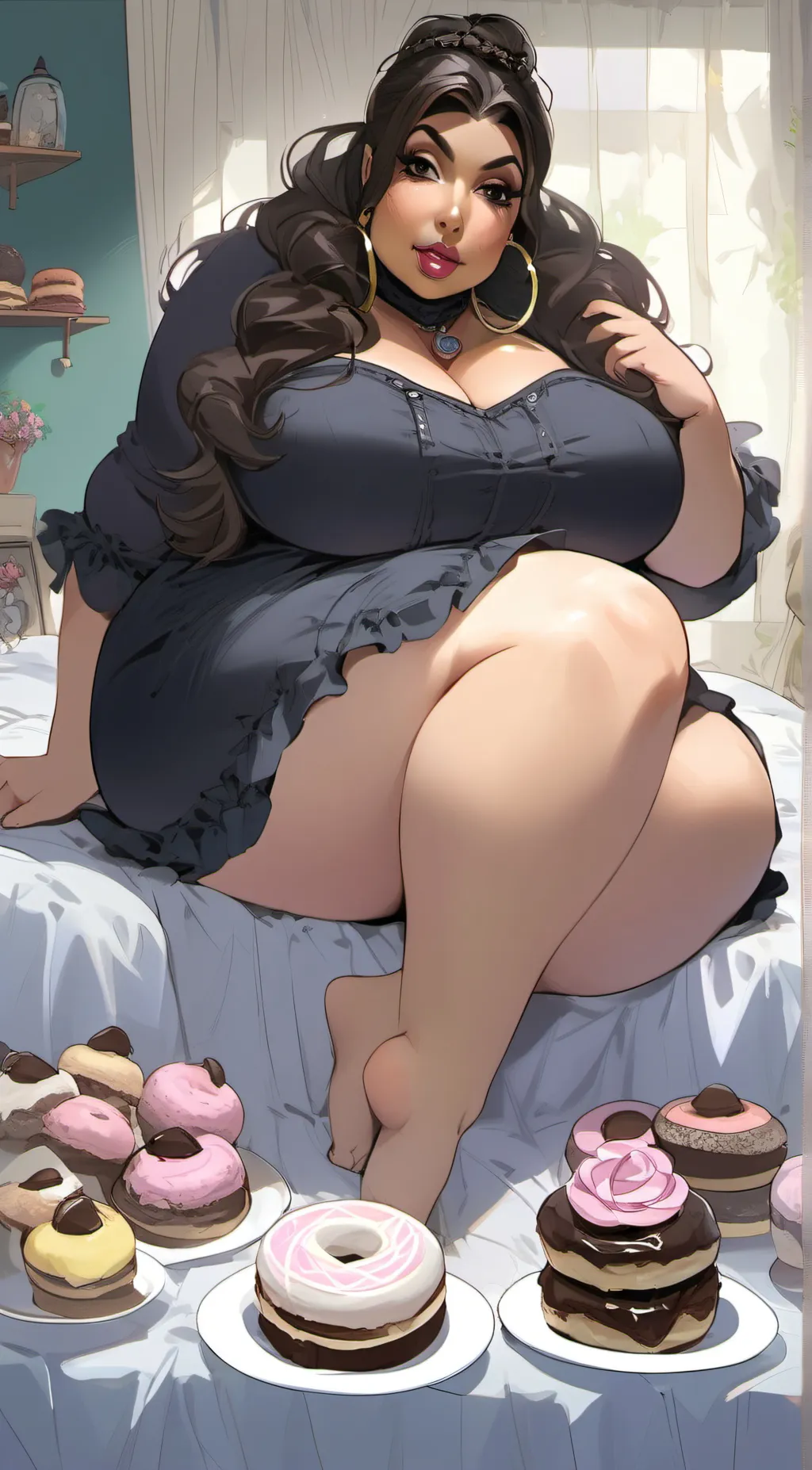 ai character: Mia background
