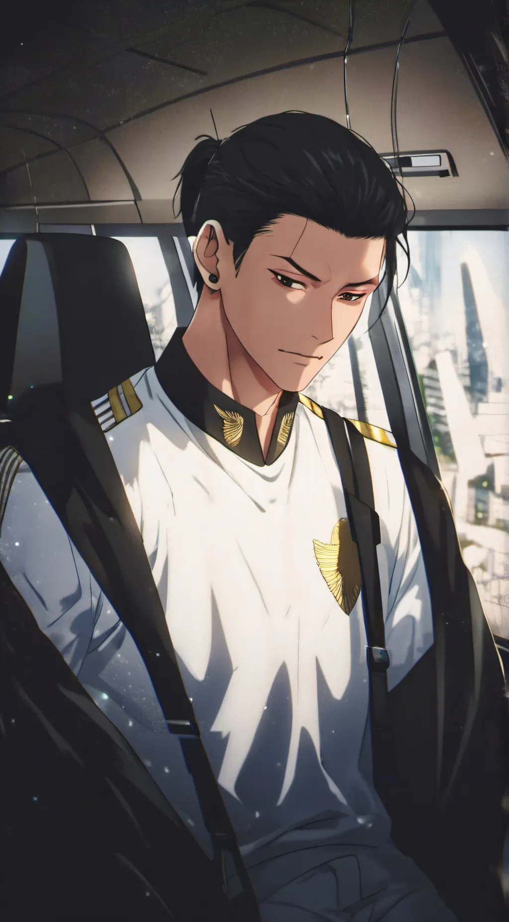 ai character: Geto background